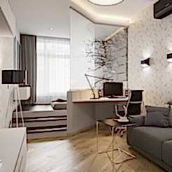 Дизайн и ремонт квартиры в ЖК Современник