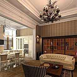 Дизайнерский ремонт квартиры в Адмиралтейском районе