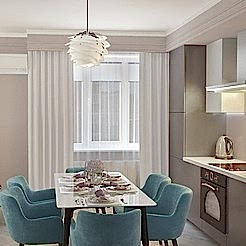 ДИЗАЙН ИНТЕРЬЕРА КВАРТИРЫ ЖК ГУБЕРНСКИЙ НА УЛ.ГЕРОЯ ЯЦКОГО И. В. (АЛМАТЫ)