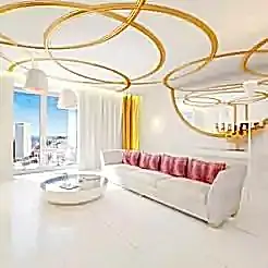 Проект интерьера пентхауса в Италии