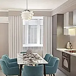 ДИЗАЙН ИНТЕРЬЕРА КВАРТИРЫ ЖК ГУБЕРНСКИЙ НА УЛ.ГЕРОЯ ЯЦКОГО И. В. (АЛМАТЫ)